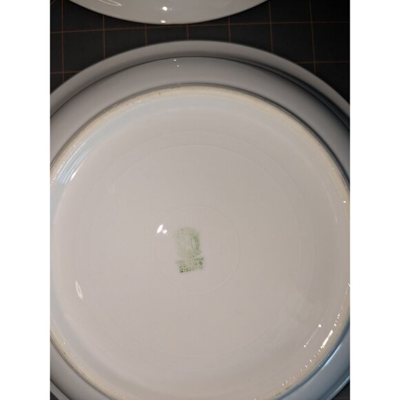 Noritake Azalea Porcelain 2 Bowls open Handles green M mark - Picture 11 of 16
